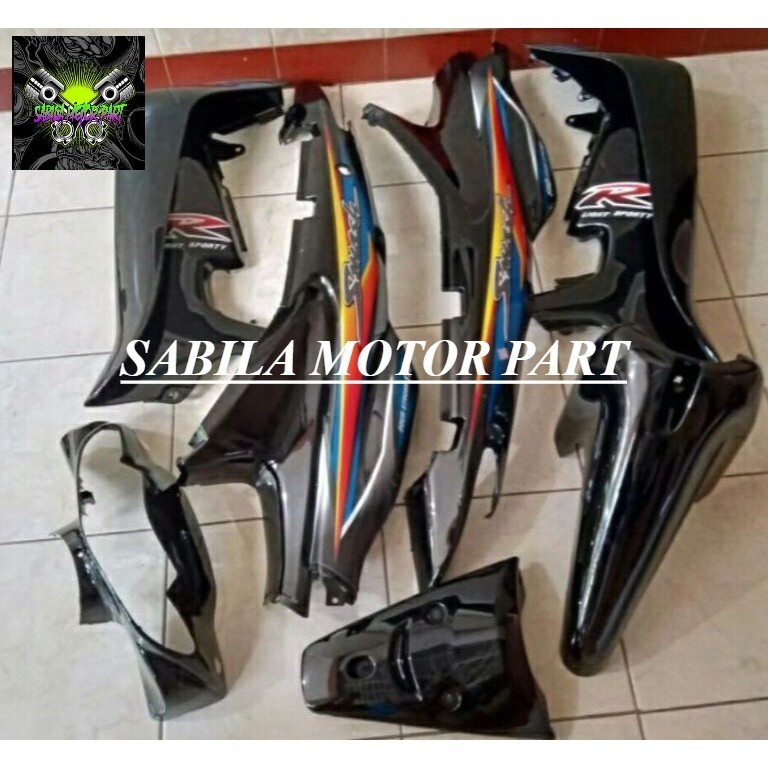 Cover Full Body Smash 110 Karbu Lama 2001 2002 2003 2004 2005 Body Halus Motor Karburator Suzuki Old