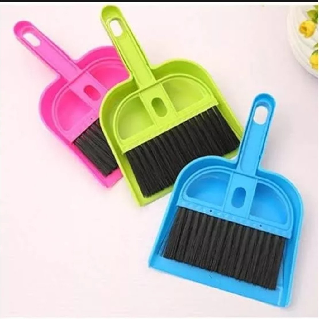 Sapu Mobil Mini Kecil - Lantai Nylon Set Dengan Cikrak plastik