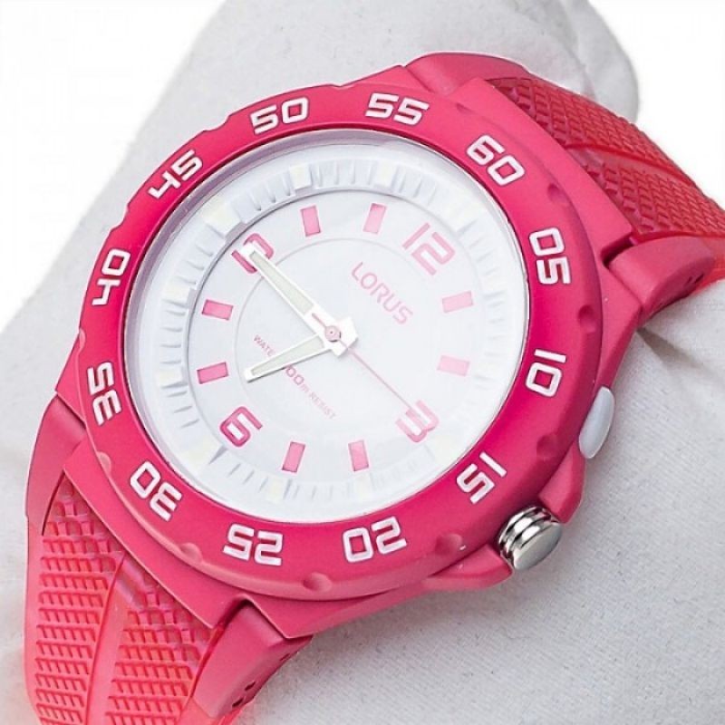 Lorus R2343FX-9 Pink jam tangan wanita original