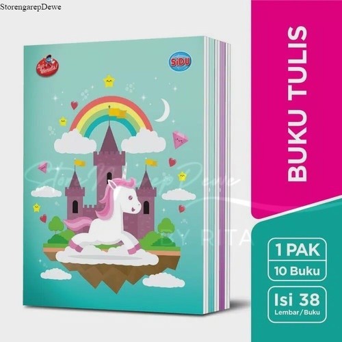 

BUKU TULIS PACK SINAR DUNIA EB 38 ISI 10 PCS / BUKU TULIS/ BUKU KWARTO buku tulis murah ori bigbos buku tulis anak buku sekolah buku garis buku 1 pack buku tulis