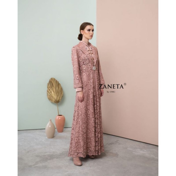 Terlaris Dijual Zaneta 8228 Gamis Dress Muslim Fashion Muslim Murah