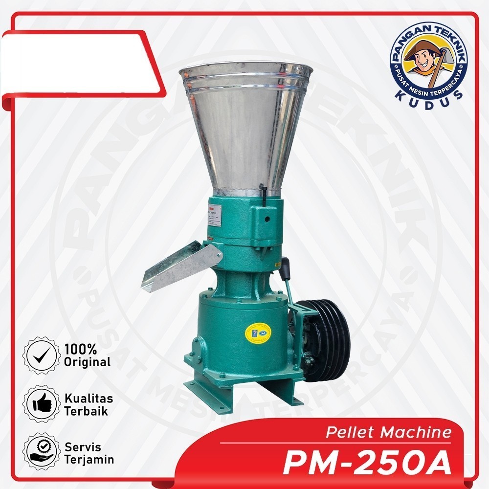 MESIN PEMBUAT PELET PM250 YAMICHI | MESIN PELET | MESIN PENCETAK PELET