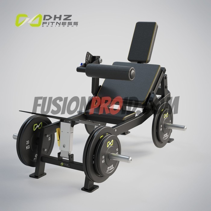 DHZ Hip Thrust Glute Maker U3092 E3092 Alat Fitness Komersial Import