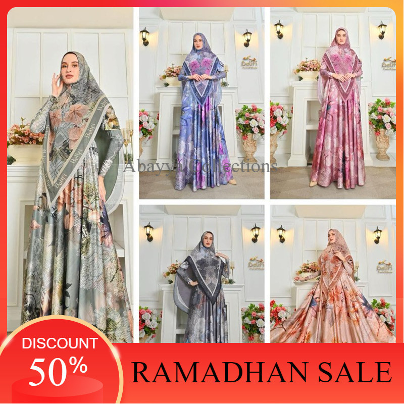 FLASH SALE Promo Awal Ramadhan Promo TanahabangGamis  Syari Fhasion Show Belifi Original / Gamis Can