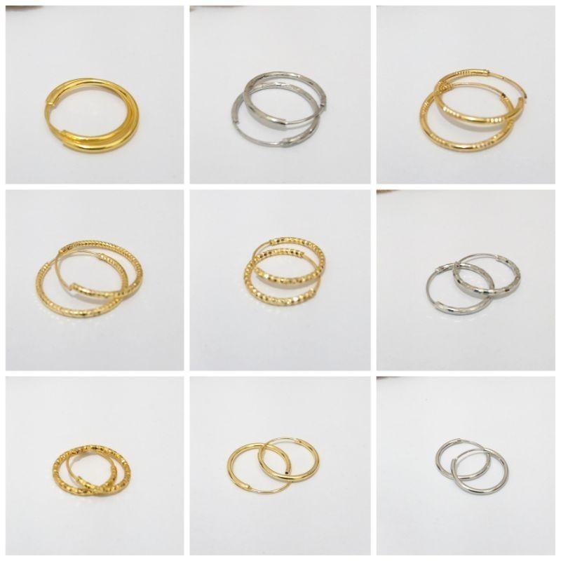 best_fashion96  anting xuping gipsy bulat anting xuping wanita