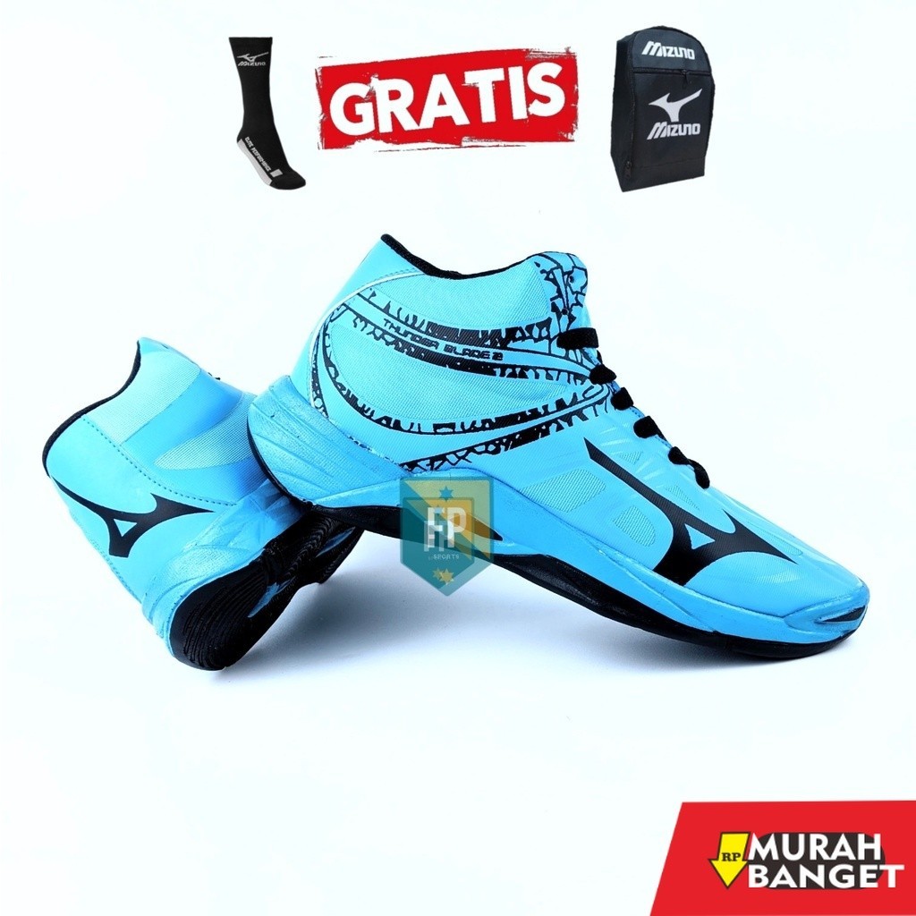 Sepatu olahraga- sepatu Mizuno thunder Blade 2 sepatu voli Mizuno thunder Blade sepatu volly Mizuno 