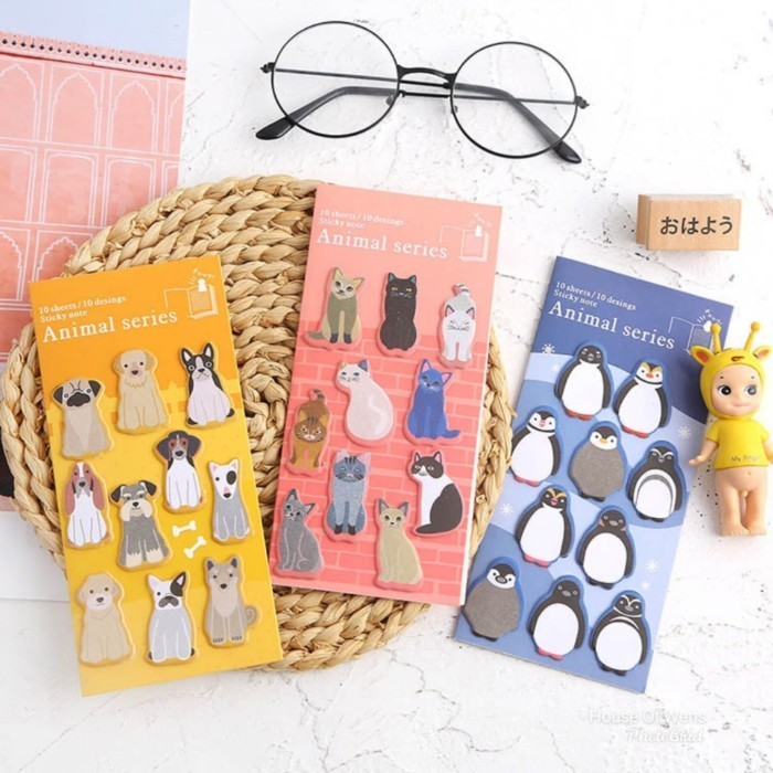

STICKY NOTES ANIMAL SERIES - KERTAS NOTE KECIL SERI BINATANG