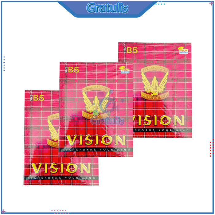 

BUKU TULIS CAMPUS VISION [50 36 LEMBAR/ISI 10 BUKU] / BUKU KAMPUS 1 PACK / BUKU SEKOLAH 1 PAK / BUKU TULIS 1 PAK / BUKU TULIS KAMPUS / BUKU TULIS SEKOLAH 1 PAK MURAH / BUKU TULIS SEKOLAH KULIAH SMP SMA KULIYAH