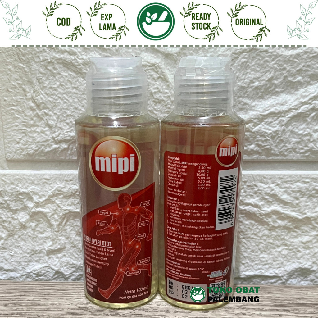 

MIPI 100ML MINYAK PIJAT PEREDA NYERI OTOT