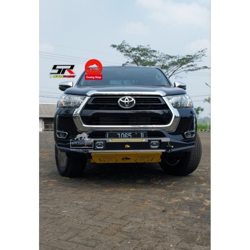 FROMO SPESIAL TANDUK BUMPER DEPAN TOYOTA HILUX RUSH 2023 INNOVA ZENIX FORTUNER 2016 ON AVENGER
