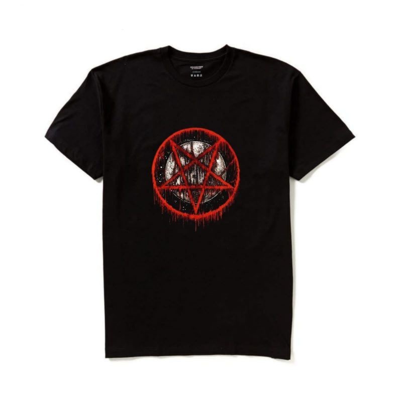 KAOS SATAN / T-SHIRT SATANIC / BAJU SATAN IS HERE 666