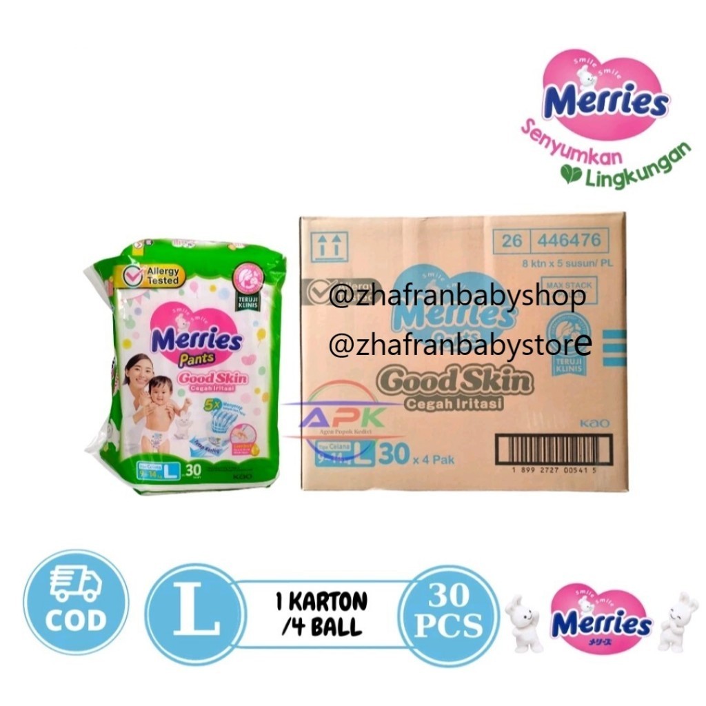 TERMURAH MERRIES PANTS L30 (1 KARTON)