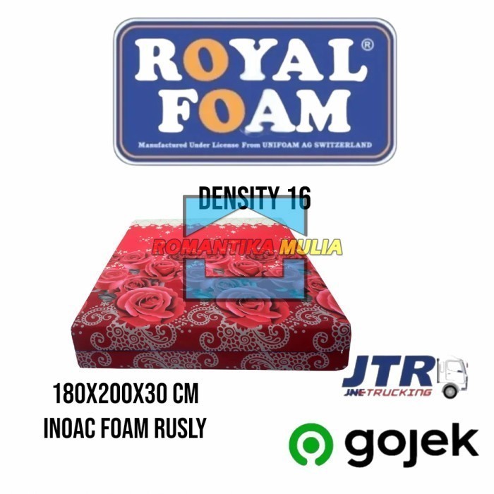 (SIAP KIRIM) kasur busa royal foam 180x200x30 cm garansi 5 tahun
