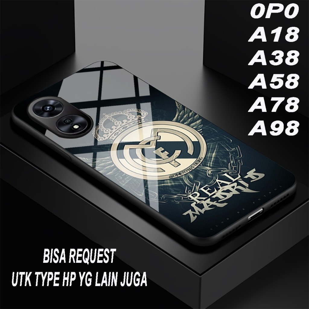 (COD 58) Softcase glossy kilau - motif bola - OPPO A18/A38/A58/A78/A98/A15/A16/A16K/A16E/A54/A55/A57