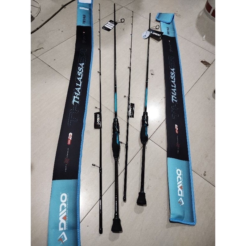 joran pancing UL daido thalassa ultralight 662 atau 732 carbon 30 t thalasa carbon