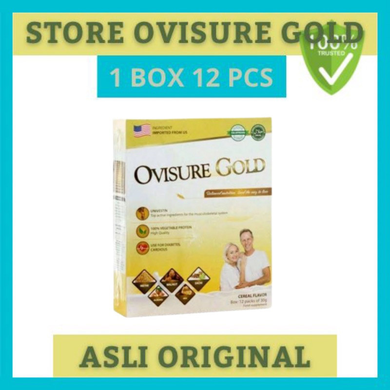 

Ovisure Gold 12 Pcs 1 Box Asli Original Herbal alami atasi nyeri punggung