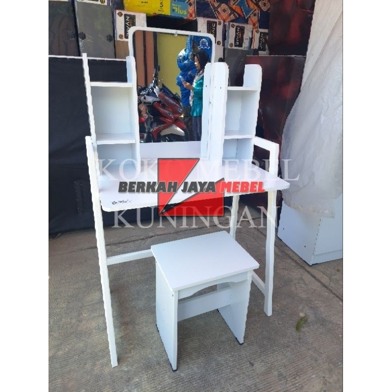 (COD) Paket Murah 1 Set lemari dan meja rias / Lemari Baju 3 pintu + Meja Rias Sliding