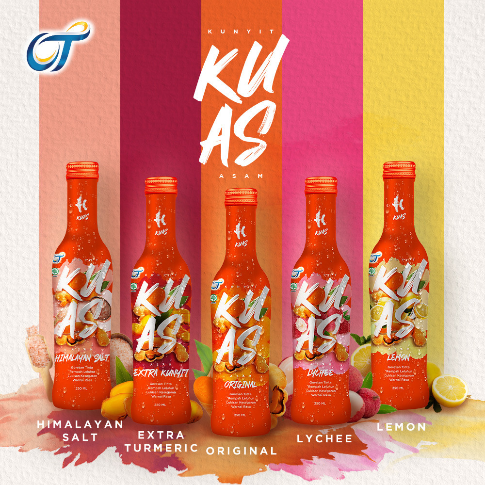 

KUAS 250ml - Bundling 5 Botol All Varian