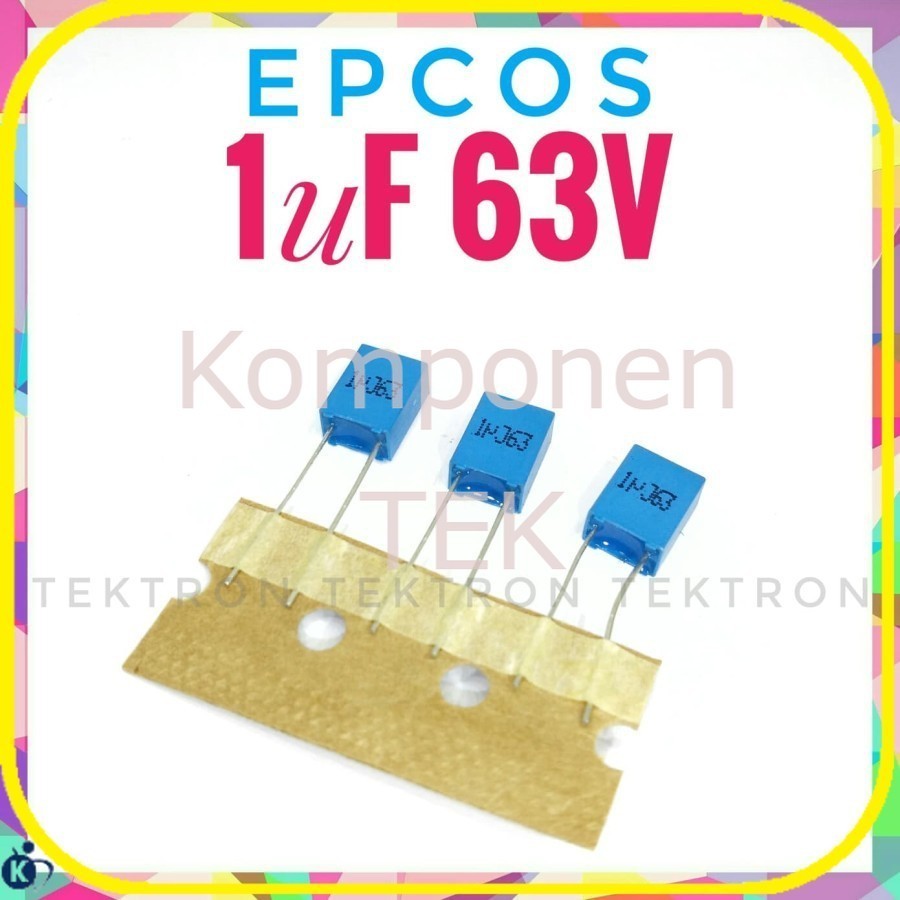 Epcos 1uF 63V Film Capacitor Audiophile parts 105