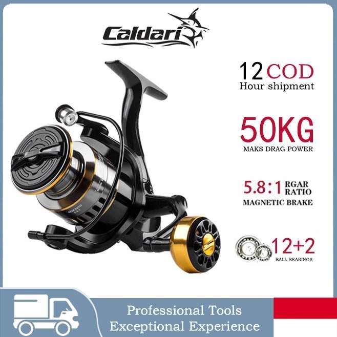 ️Indonesia Spot️ reel pancing casting spining Reel Pancing Power Handle real pancing power handle re