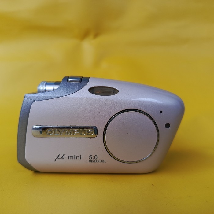 Olympus Mju Mini Pink Rare Kamera Digicam