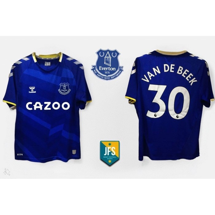 Original Jersey Everton Home 2021/2022 Donny Van de Beek