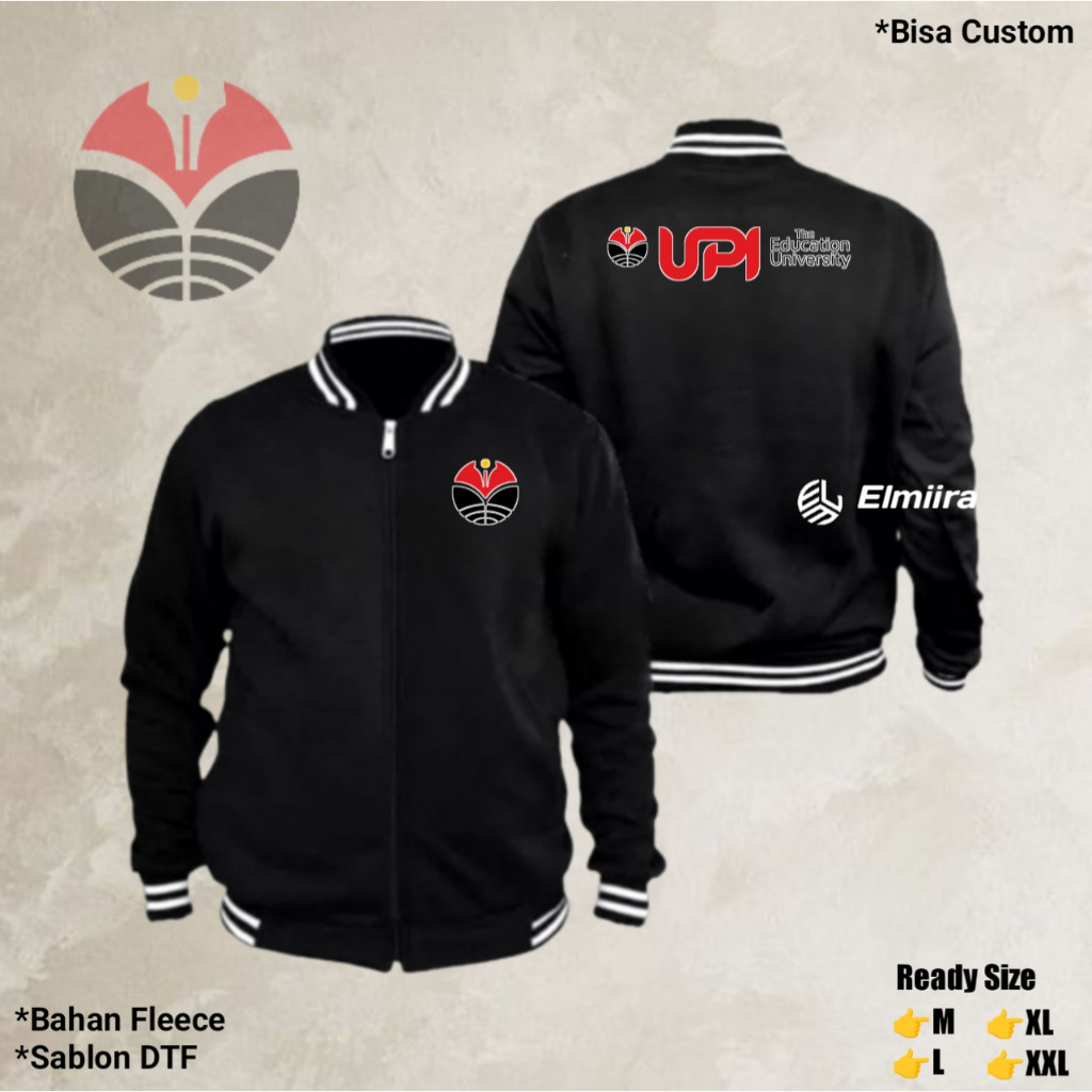 Jaket UNIVERSITAS UPI Varsity Jaket Universitas Custom