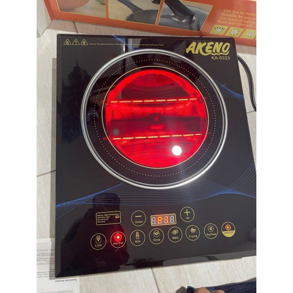 Kompor Listrik 1 Tungku Induksi Low Watt Portable Mini Elektrik Tanpa Gas Infrared Harga Murah Elect