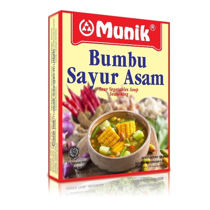 

[Bumbu SIap Pakai] Bumbu Sayur Asem Munik - 180 gr