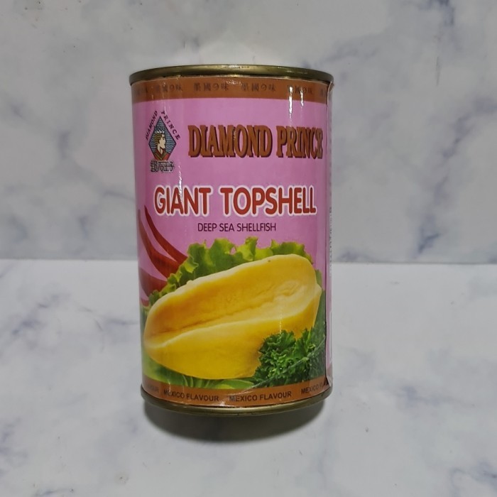 

Best Seller- DIAMOND PRINCE Giant Topshell in Brine 425 gram