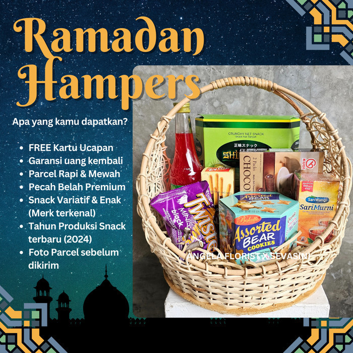 

(NEW) -PARCEL SNACK LEBARAN & NATAL - UKURAN S - Snack Moon
