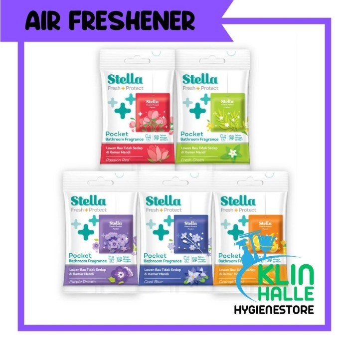 STELLA Pocket Bathroom Pengharum Kamar Mandi Fresh Protect