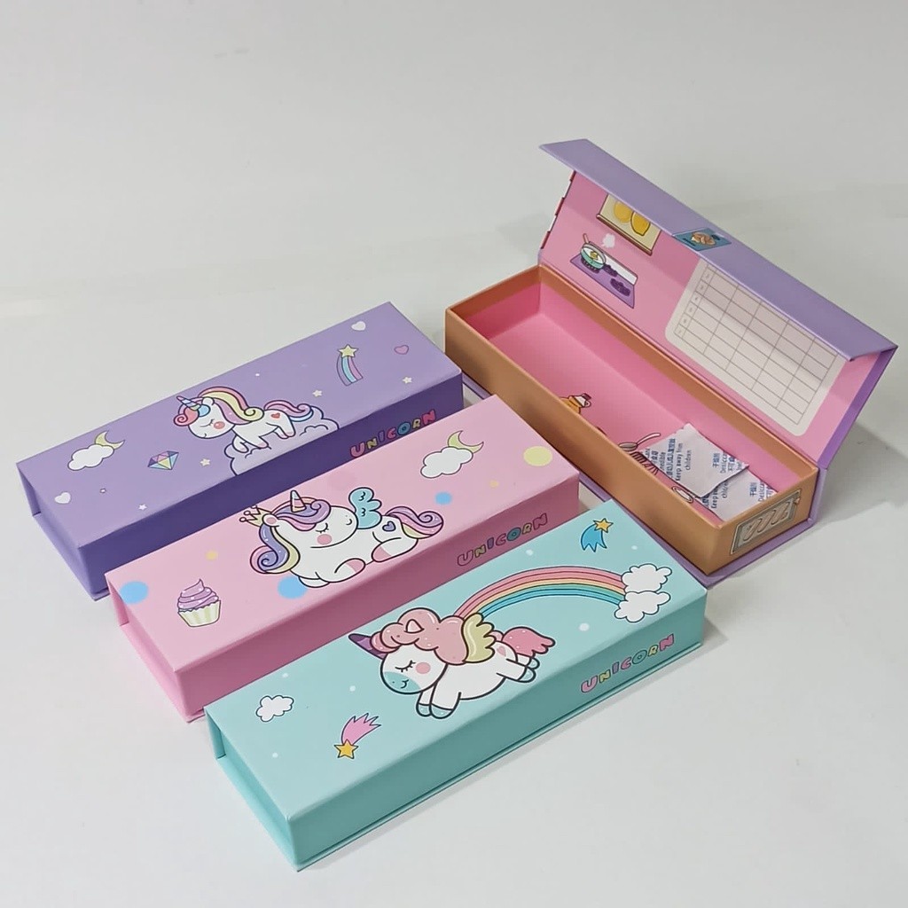 

Kotak Pensil Karton/Tempat Pensil/Pencil Box/ Wadah Pensil