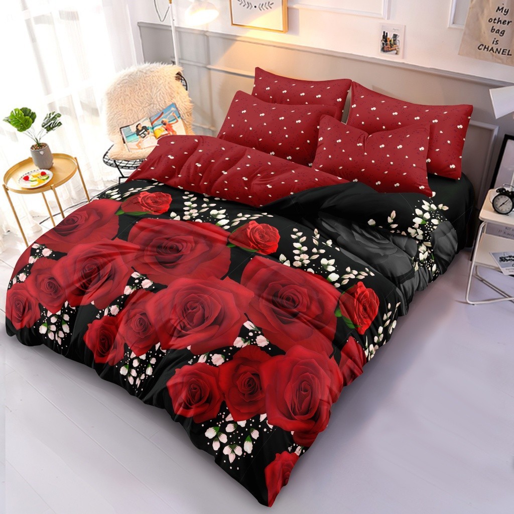 Illusions - Bed Cover Set King 180x200 Tinggi 20 Rumbay - Sabrina