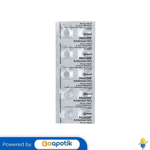 Mucos 30 Mg Strip 10 Tablet