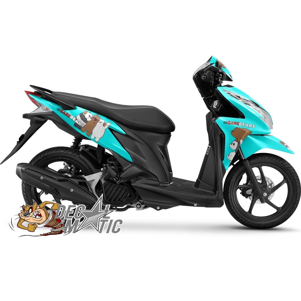 Decal Vario Techno 125 Full body  Stiker Full Body Vario Techno 125 PGMFI 2011- 2014 - Bare Bear