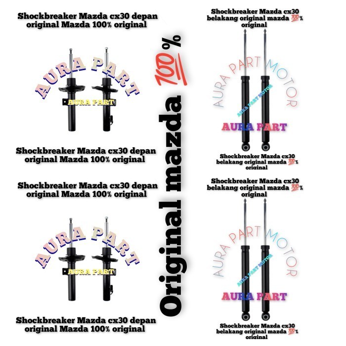 shockbreaker Mazda cx30/cx 30 depan belakang original mazda
