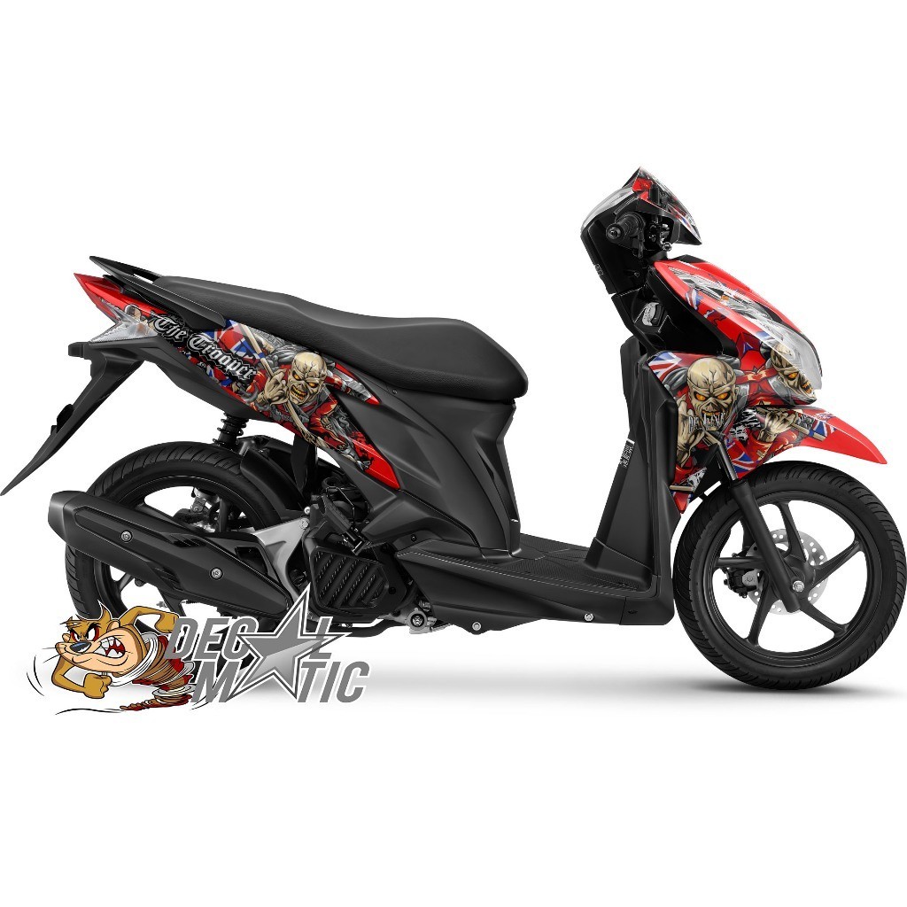 Stiker Vario Techno Full Body Decal Full Body Vario 125 Old Techno 125 PGMFI 2011-2014  -Trooper