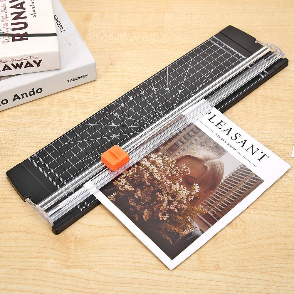 

A4 Paper Cutter Machine Guillotine to Cut and Fold Paper Trimmer Photo Scrapbook Blades Guillotine for A4 Paper Cutting Machine