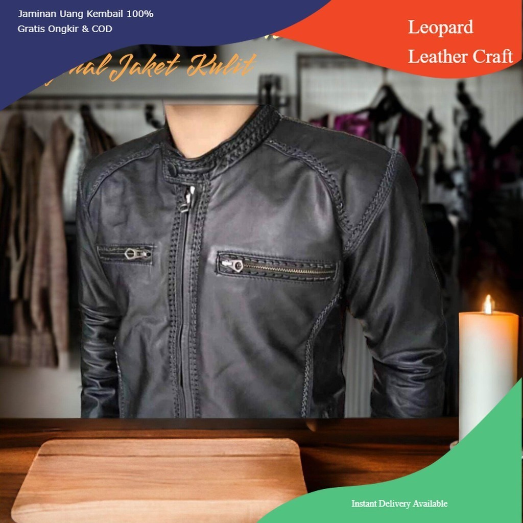 JAKET KULIT SULAM DOMBA LOCAL GARUT