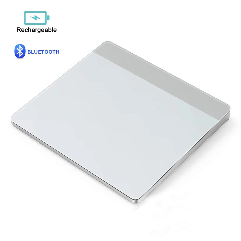 Trackpad Bluetooth sentuh, Trackpad eksternal presisi tinggi dengan navigasi Multi sentuh untuk Desk