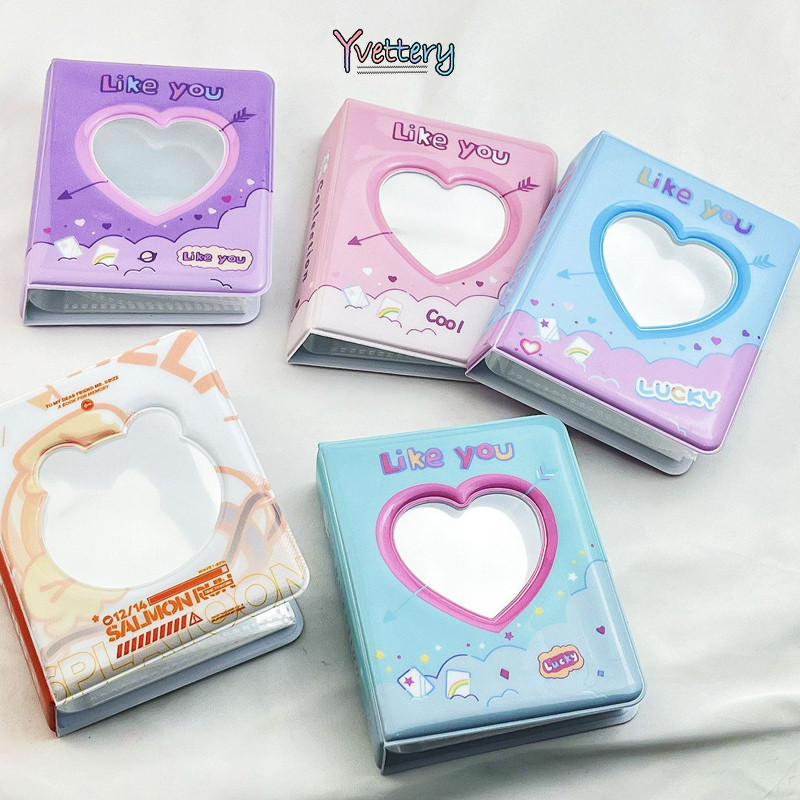 

❤️COD Album Penyimpanan Polaroid 3 inci Album Mini Album Idola Album Penyimpanan Kartu Kecil-Yy