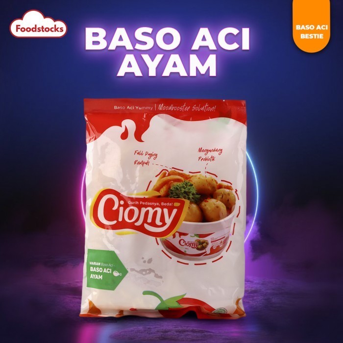 

TERLARIS Ciomy Baso Aci - Ayam