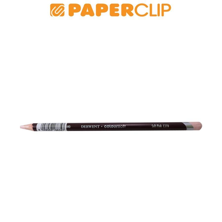 

PENSIL WARNA DERWENT COLOURSOFT 0700969DW 170 SOFT PINK