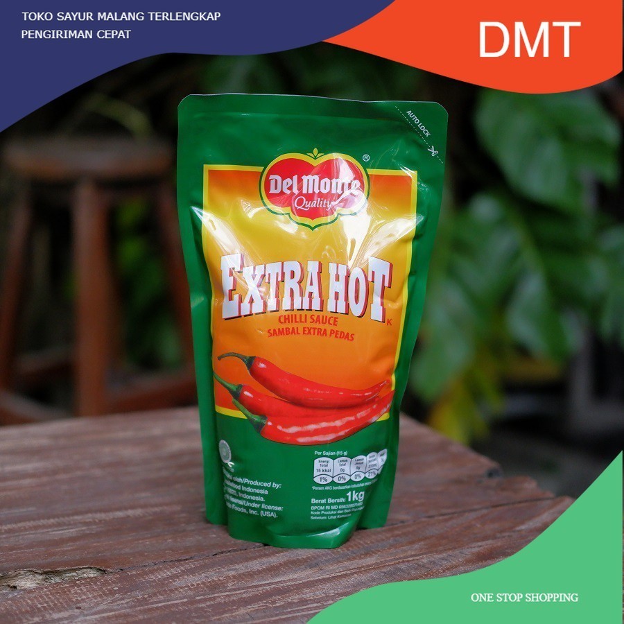 

Delmonte Saus Extra Hot Pouch 1kg