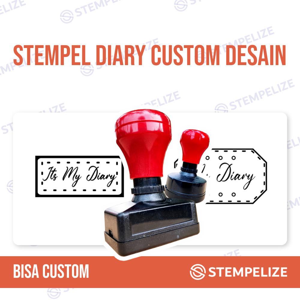 

Stempel Diary Custom Desain