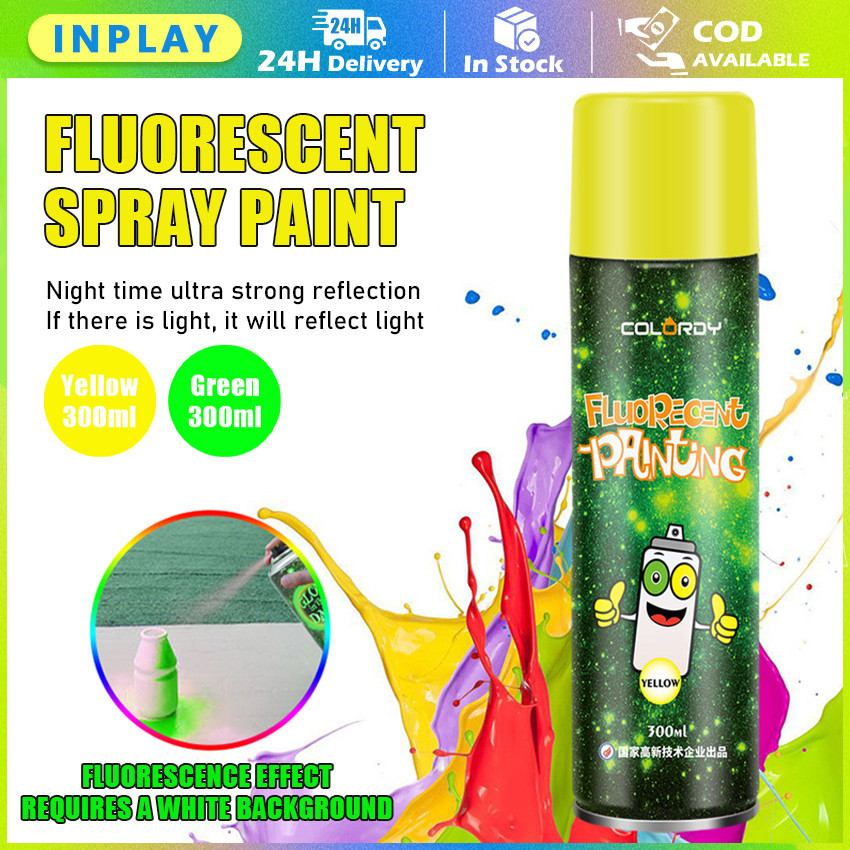 Cat Semprot pilox KINTA GLOW IN THE DARK pilok fosfor paint aerosol