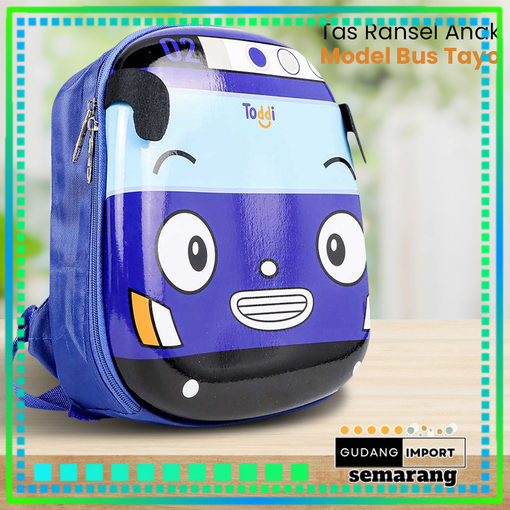 tas anak tayo/tas anak sekolah tayo/tas anak laki laki tayo/tas anak ransel tayo/tas anak tk tayo/ta