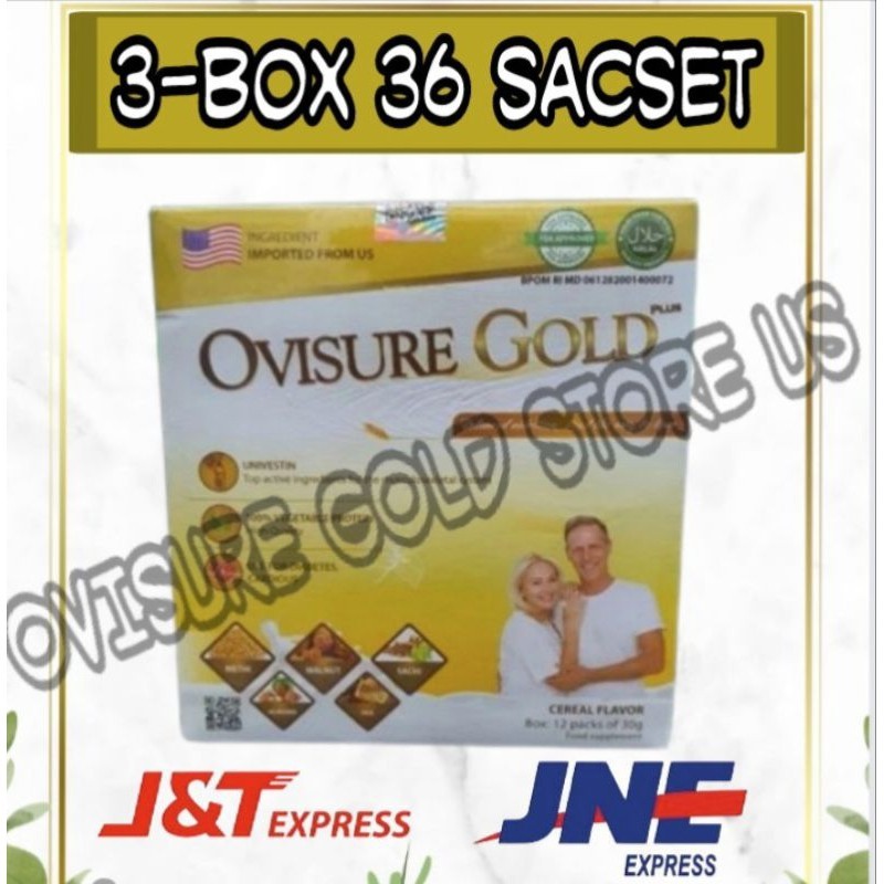 

3-BOX OVISURE GOLD MILK SUSU UNTUK KESEHATAN TULANG DAN SENDI YANG SEHAT BPOM IMPOR USA