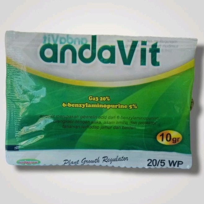 ANDAVIT 6 BAP GA3 20% SILIKA PROTECTOR TANAMAN ORIGINAL